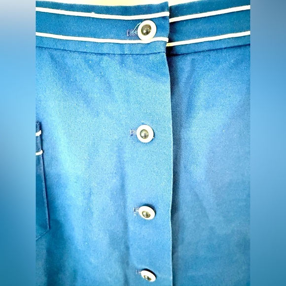 Vintage Koret blue skort nautical - Picture 3 of 9